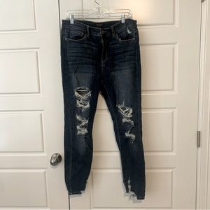 Judy Blue Skinny Fit distressed jeans, size 13/31
